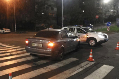 В Киеве – ДТП с участием такси