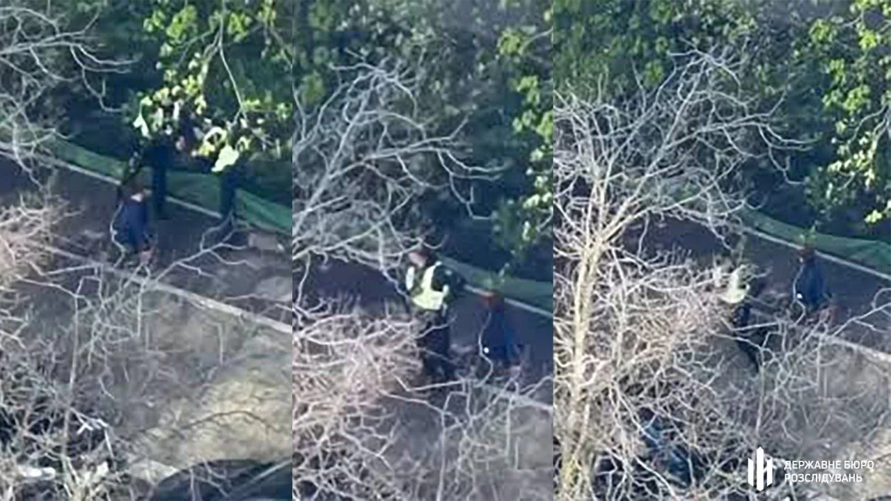 ДБР повідомило про підозру патрульним, які втекли під час стрілянини у Голосіївському районі (відео)