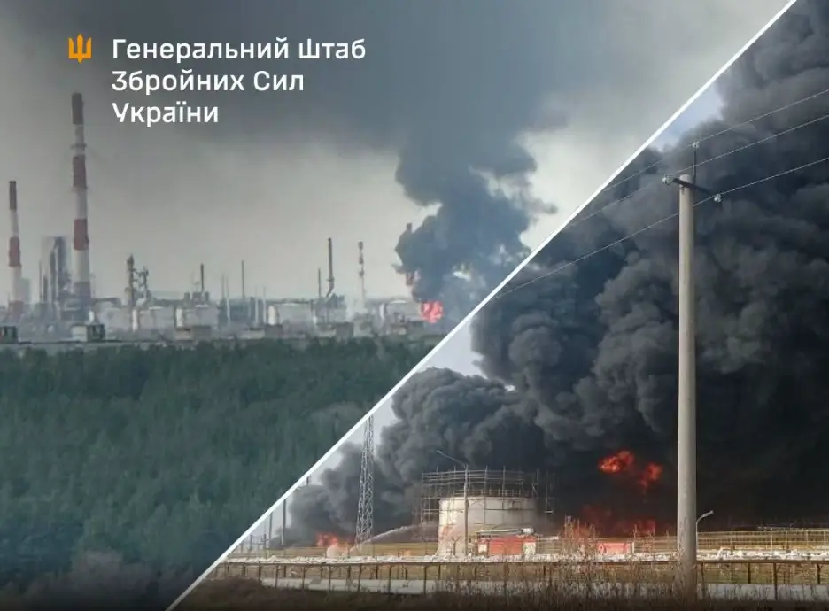 Сили оборони уразили одразу чотири об’єкти нафтопереробної галузі на території рф