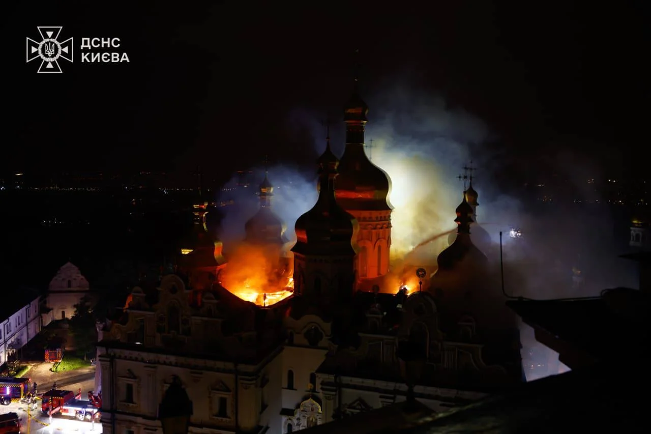 Свириденко пообяцяла знайти кошти для відновлення Успенського собору Лаври