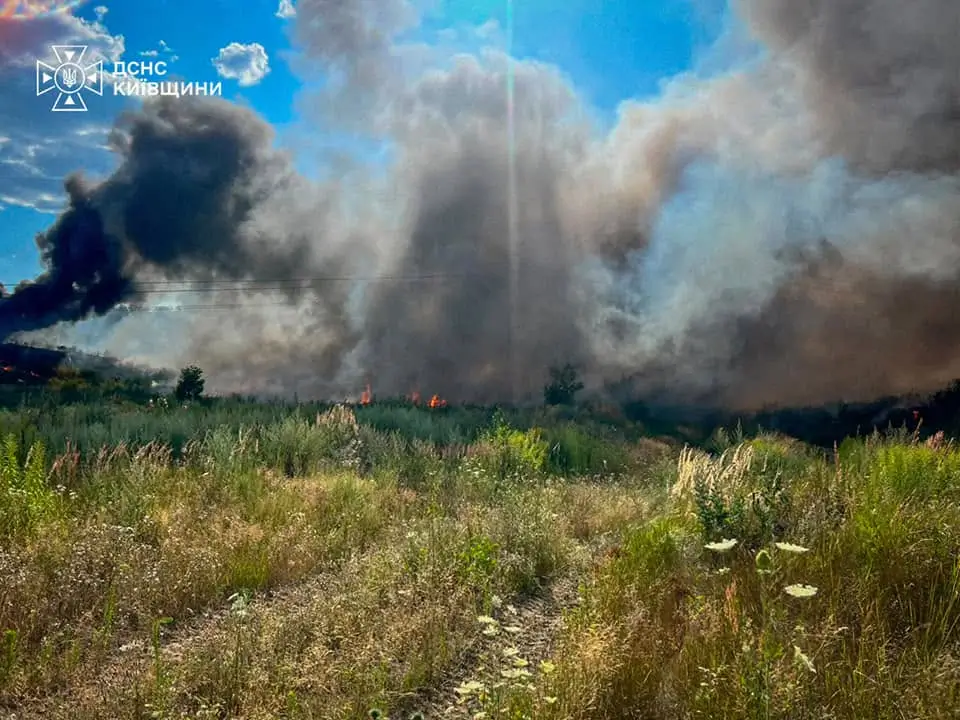 У столиці та на Київщині очікується надзвичайний рівень пожежної небезпеки