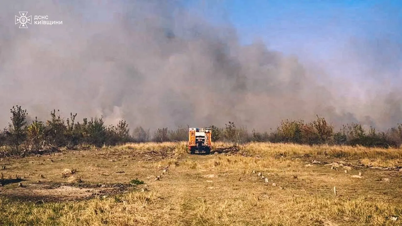 На Київщині оголосили надзвичайний рівень пожежної небезпеки