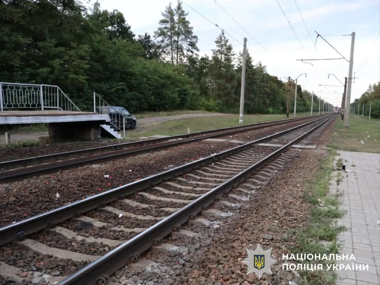 На Фастівщині пасажирський потяг на смерть збив жінку, яка переходила колії