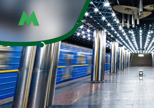 На наземній ділянці «зеленої» лінії метро завтра, 9 вересня, курсуватимуть поїзди під час жовтого рівня загрози